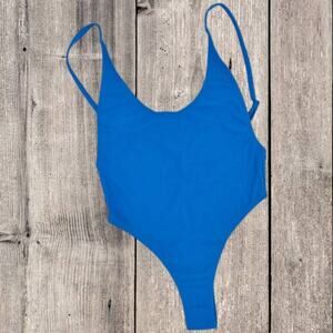FABLETICS LOW BACK ONE-PIECE SWIMSUIT, SIZE SMALL
